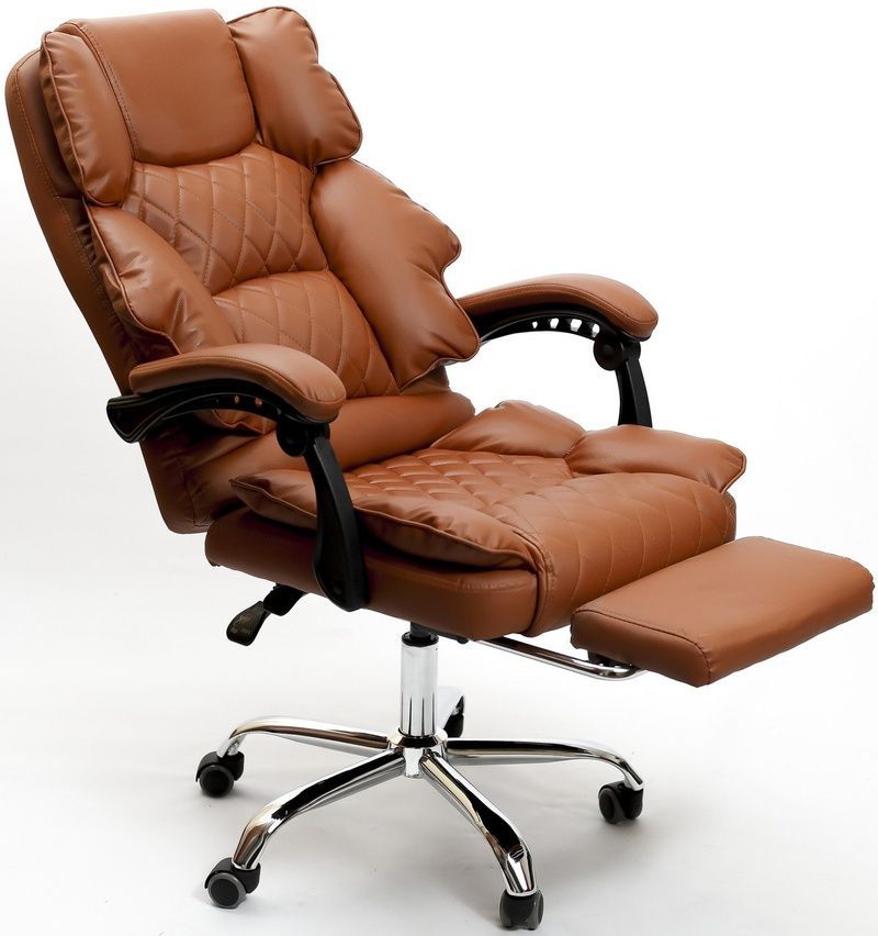 Кресло для офиса или дома Comfort Pro, светло-коричневый 8832652434 фото