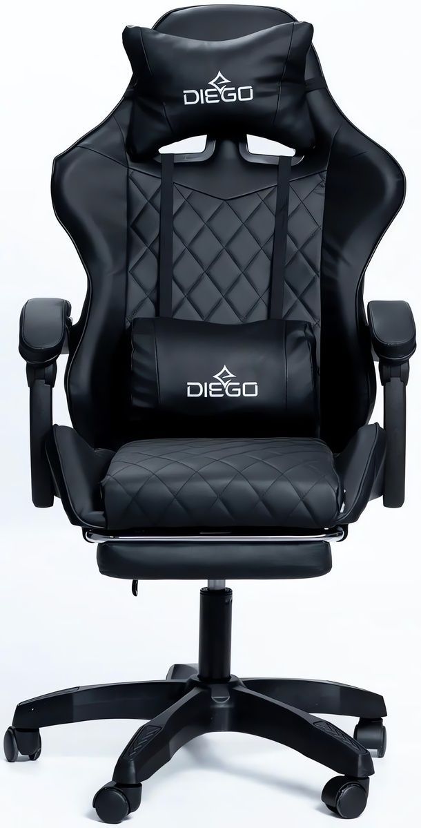 Комп'ютерне крісло для геймерів AERO Full Black 01023 фото
