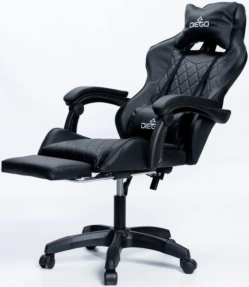Комп'ютерне крісло для геймерів AERO Full Black 01023 фото