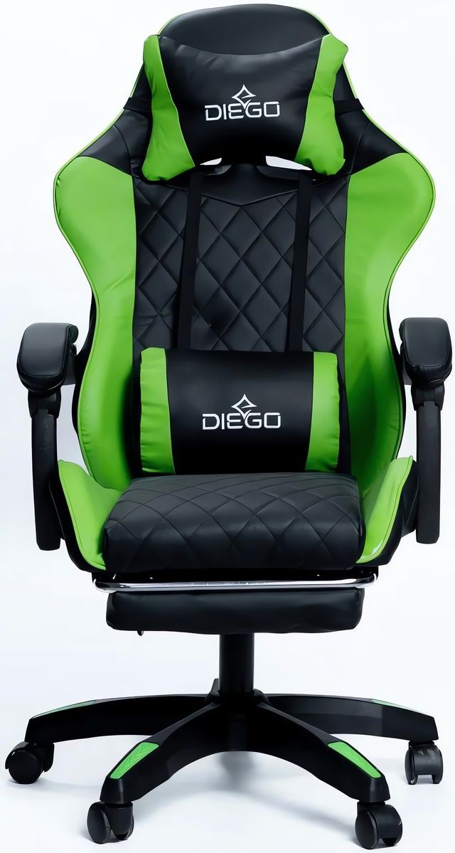 Компьютерное кресло для геймеров AERO Black-Green 04023 фото