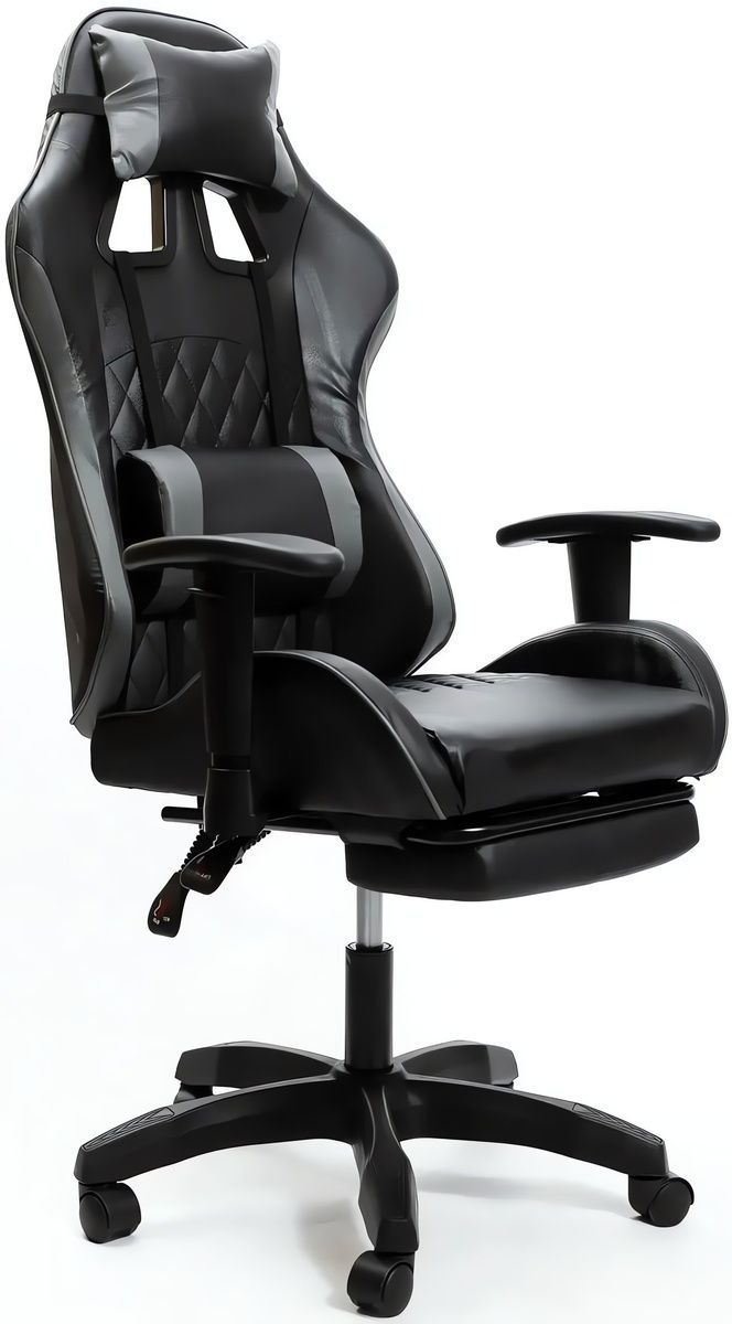 Компьютерное кресло для геймеров Raptor black 10412 фото